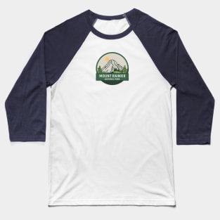 Washington Mount Rainier National Park Baseball T-Shirt